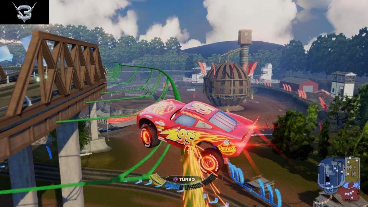 Cars 3: Driven to Win Thomasville playground with McQueen