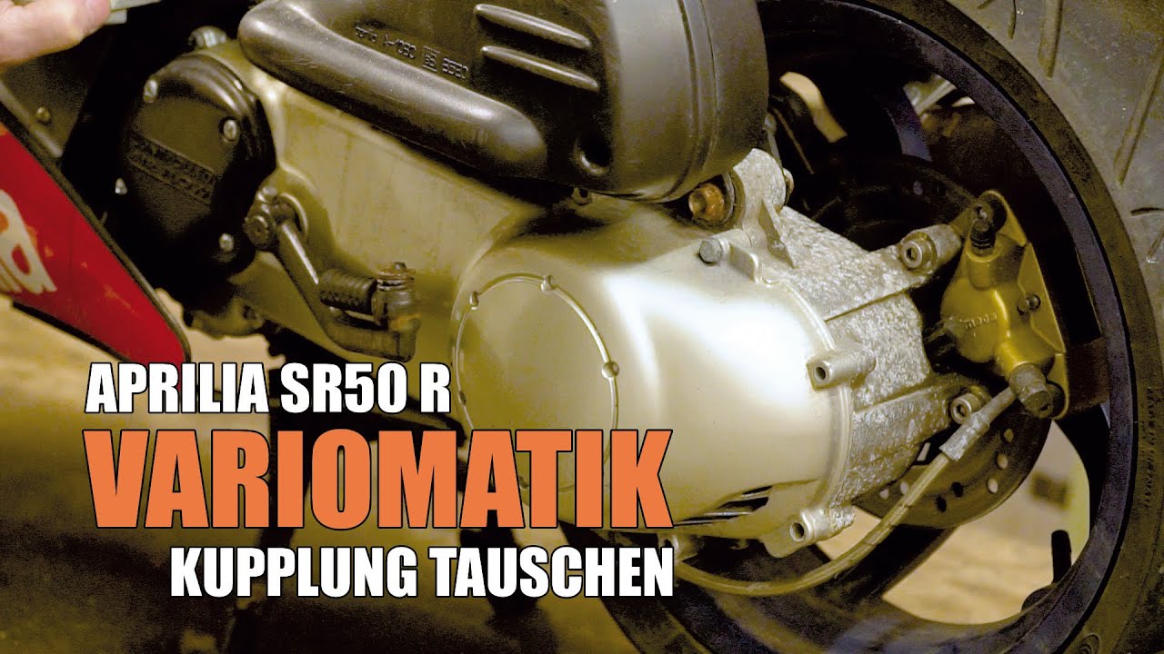 Aprilia SR 50 r Variomatik und Kupplung tauschen