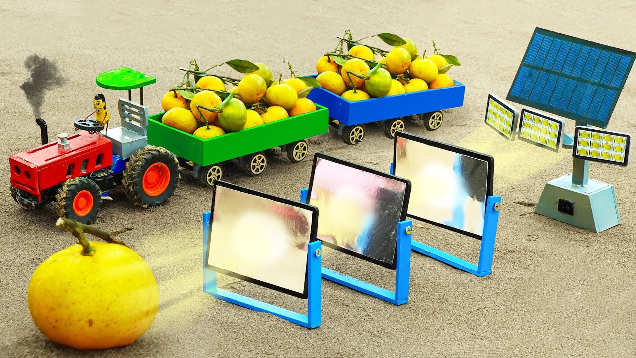 DIY Tractor Making Drying System with Heat Lamps, High-power Drying Lamp | HP Mini DIY Tractor