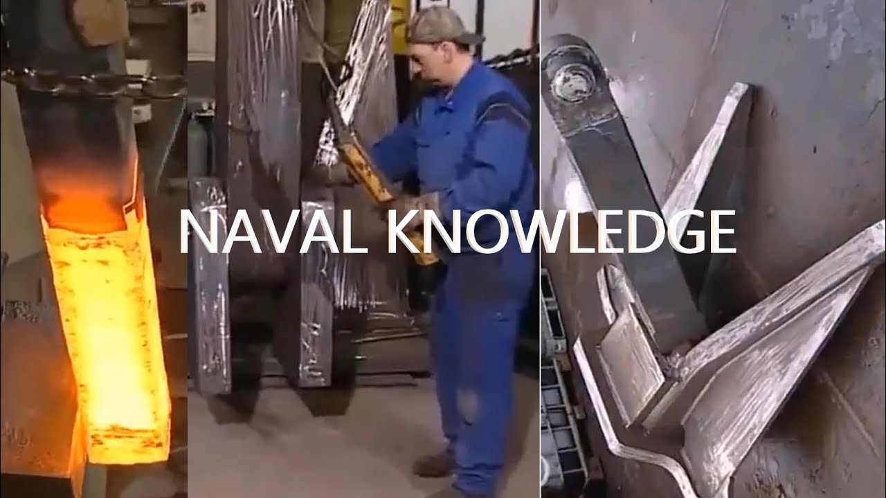 C&oacute;mo se Fabrica un Ancla ⚓ How an Anchor is made ⚓