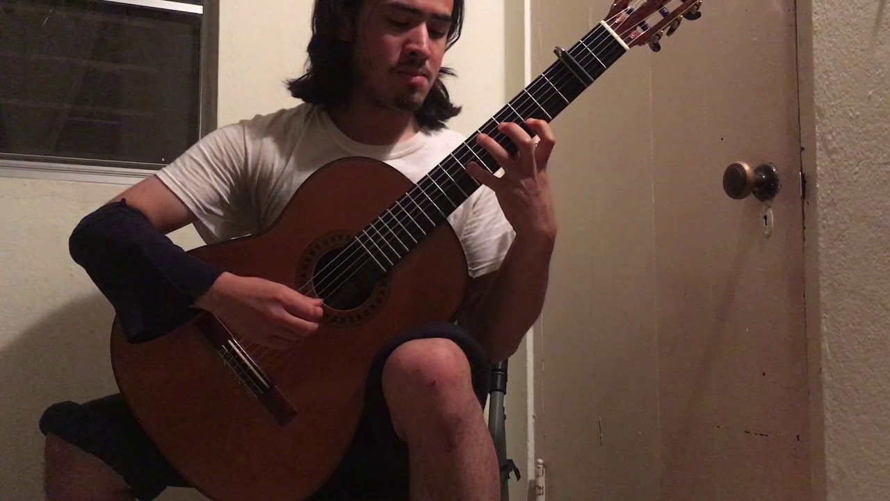 Can't Help Falling in Love by Elvis Presley (classical guitar tremolo cover)