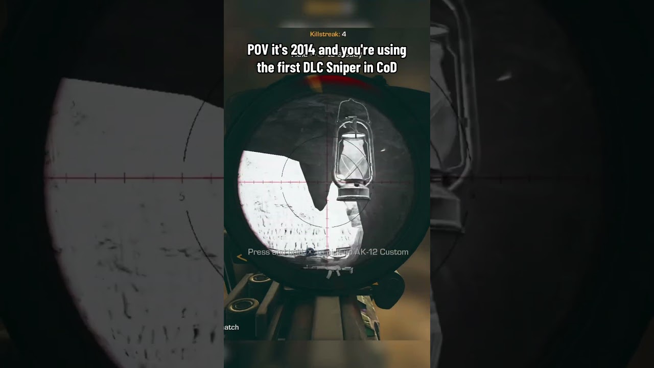 The Maverick DLC Sniper in COD Ghosts 😮&zwj;💨 #callofduty #nostalgia