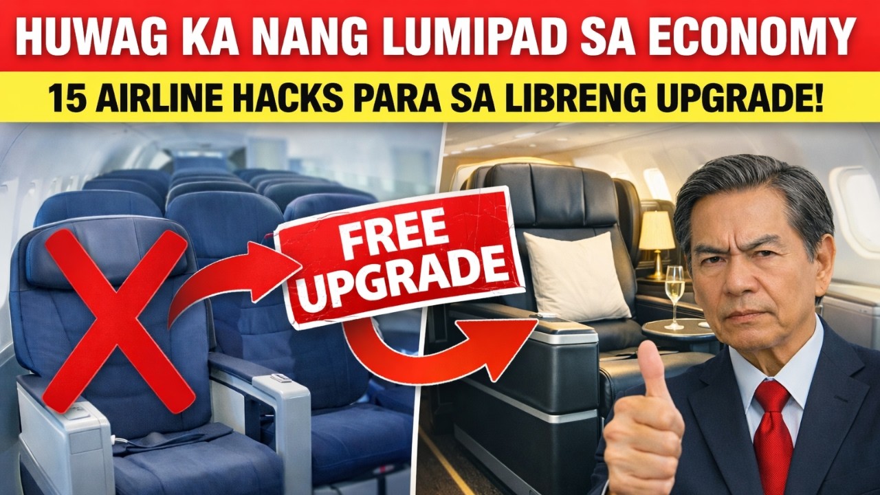 Huwag Ka Nang Lumipad sa Economy — 15 Airline Hacks para sa Libreng Upgrade!