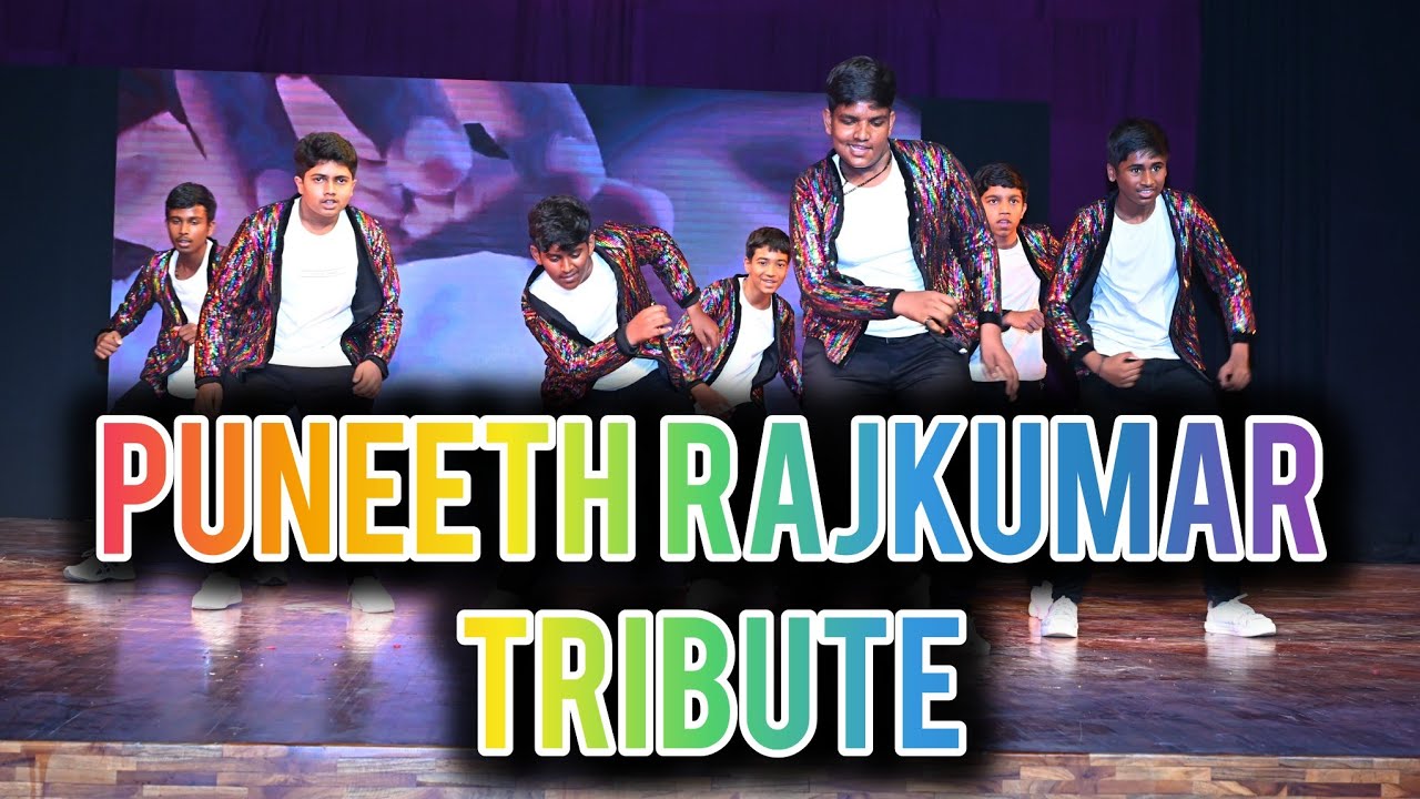 Puneeth Rajkumar Tribute l Elements Annual Day l Senior Intermediate Batch #puneethrajkumar #kannada