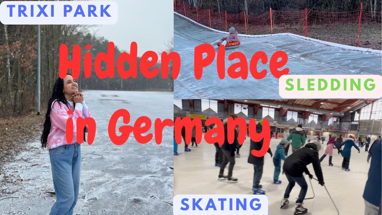 Germany का Trixi Park Adventure | Family Trip & Fun Activities ❄️☃️⛸️