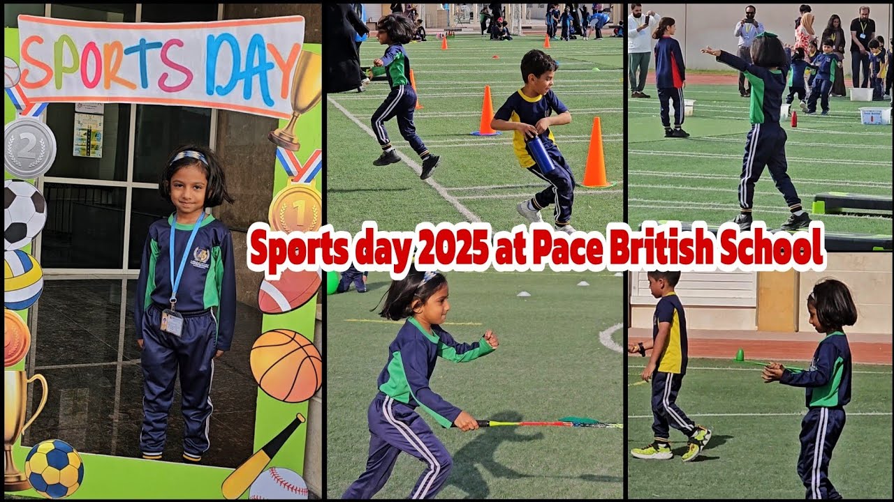 Year 1 Sports day 2025 at Pace British School Sharjah | PBS sports day 2025 |