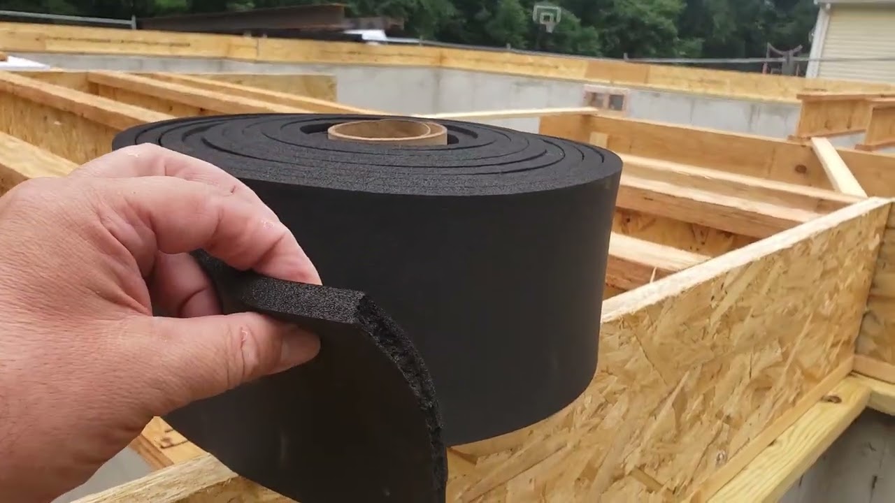 Neoprene Gasket Sill Sealer