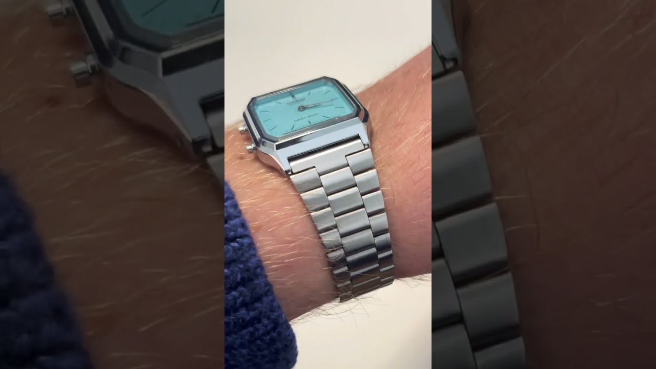 Casio AQ-230 &lsquo;Tiffany&rsquo; Dial - Full review on channel  #watch #watches #casio #timepiece #style