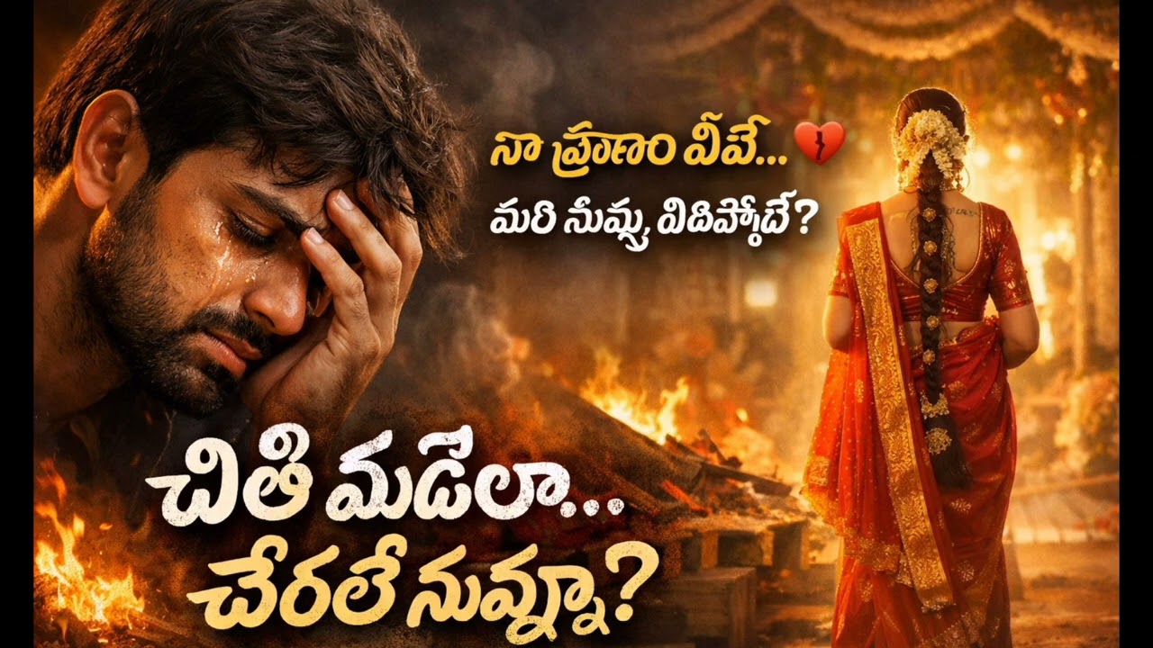 చితి నాపై పెర్చే వేళ                                   చీరలో నువ్వు మెరిసినావా....