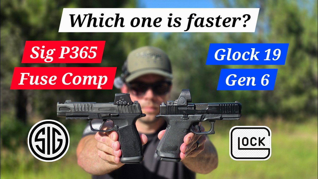 Glock 19 Gen 6 против SIG Fuse Comp: что быстрее?