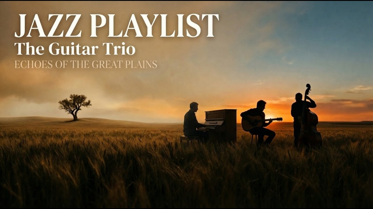 Jazz Playlist: The Horizon Trio   Full Album Guitar & Bass Only plus piano