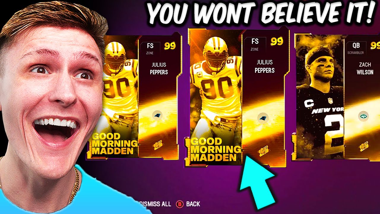 The GREATEST Pack Opening in Madden History... (See It To Believe It)