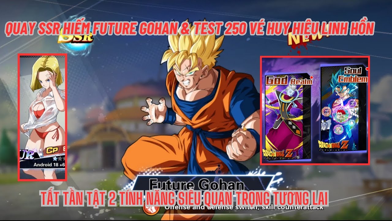 COMBO THỨC TỈNH #31 -FUTURE GOHAN về đội -Review 2 tính năng quan trọng THẦN VỰC & HUY HIỆU LINH HỒN