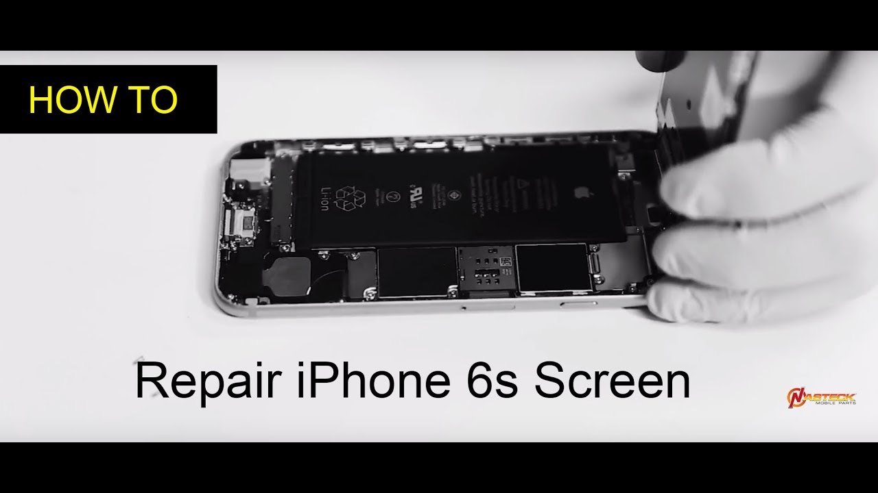 How to fix or repair iPhone 6S LCD Less than 10 Minutes - Tutorial [Eng Subtitle]