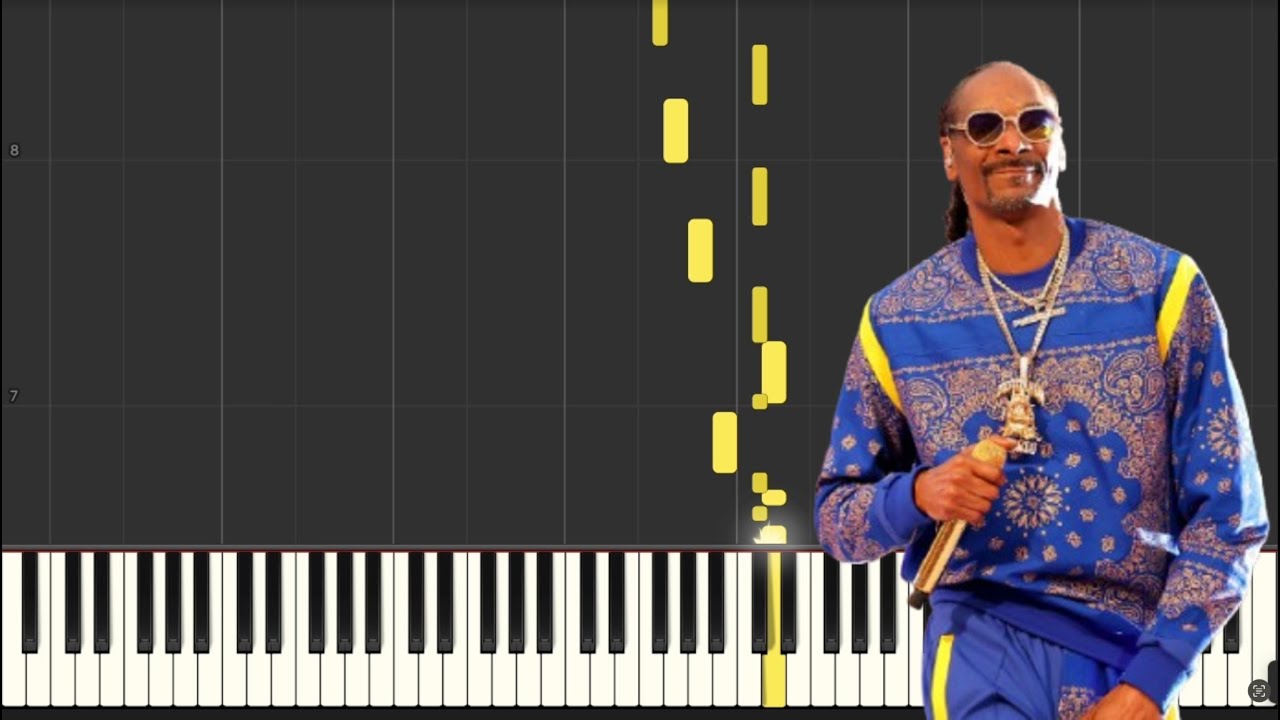 How to play: Snoop Dogg - What's My Name (Piano Tutorial)