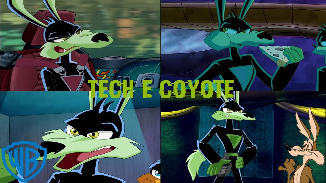 Tech E Coyote being 'genius' for 22 minutes straight | Loonatics Unleashed (S1)