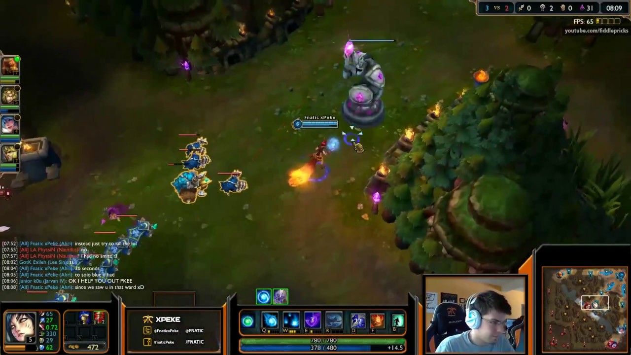 xPeke- Ahri vs Katarina Cyanide Mid