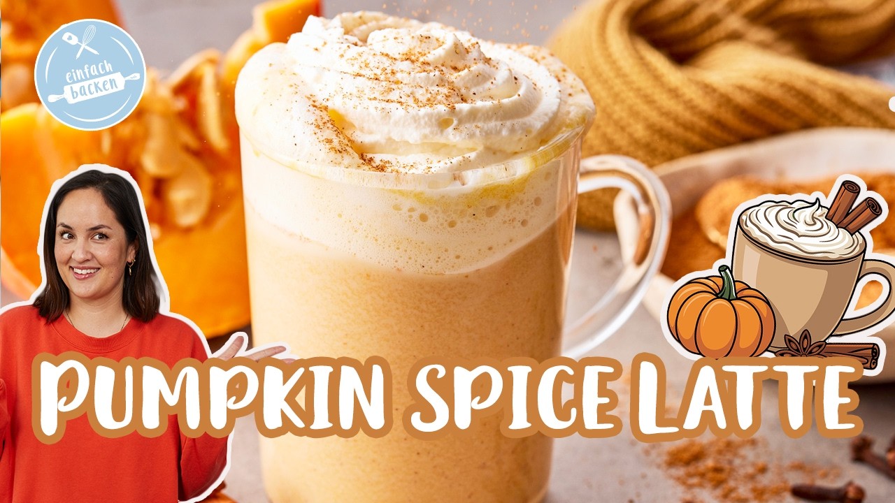 Herbst-Feeling im Glas!🍂🎃 Pumpkin Spice Latte ☕