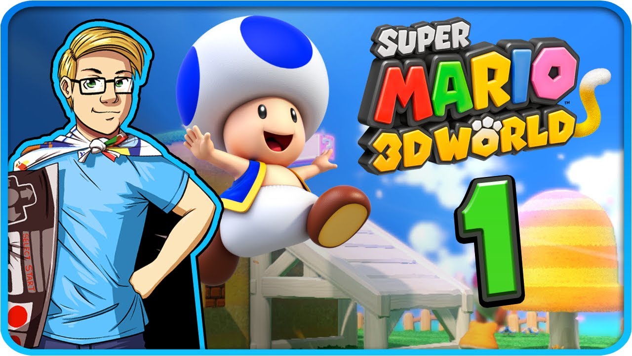 Super Mario 3D World - PART 1 - ChadtronicGames