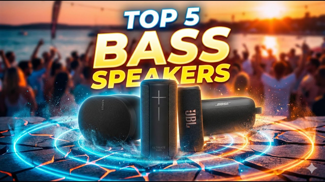 Top 5 Bass Bluetooth Speakers You Need!