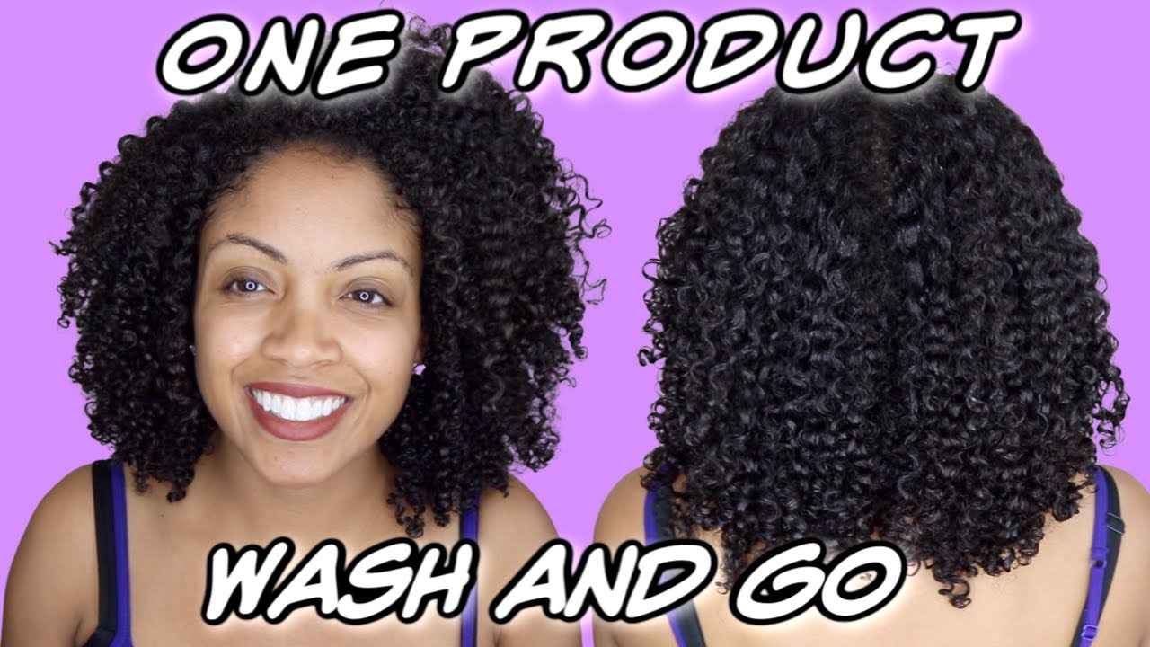 BOMB One Product Wash and Go Tutorial | Type 3c - 4a Natural Hair | Volume + Definition