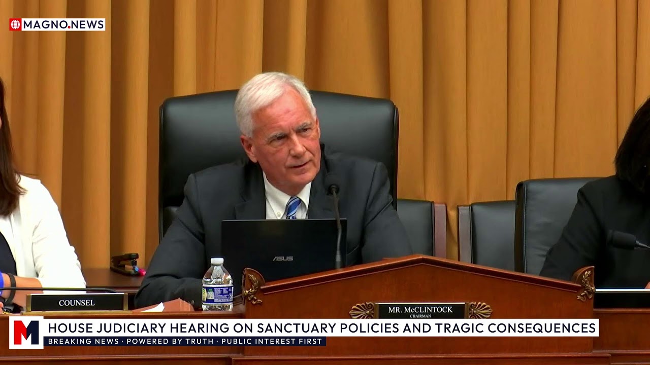 🇺🇸 House Judiciary Hearing on Sanctuary Policies and Tragic Consequences [September 1, 2026]