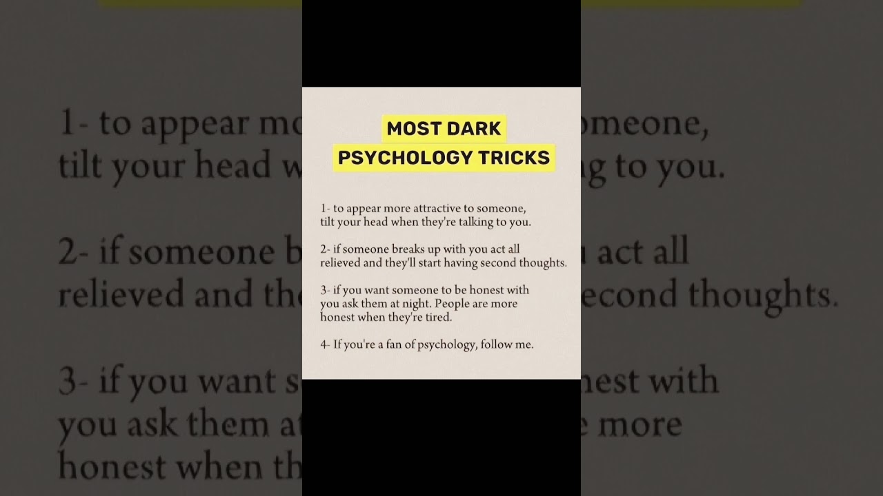 Psychology Tricks #PsychologicalTips #shorts