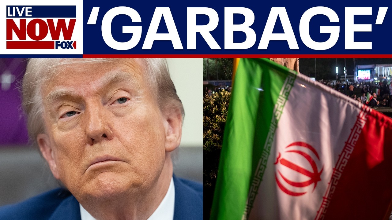 Trump calls Iran's latest proposal to end the war 'garbage'