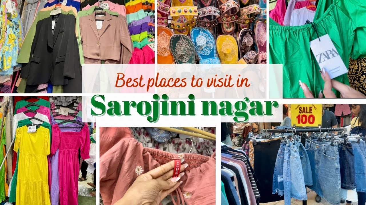 Sarojini Nagar Market Delhi | Latest Collection with Shop no 