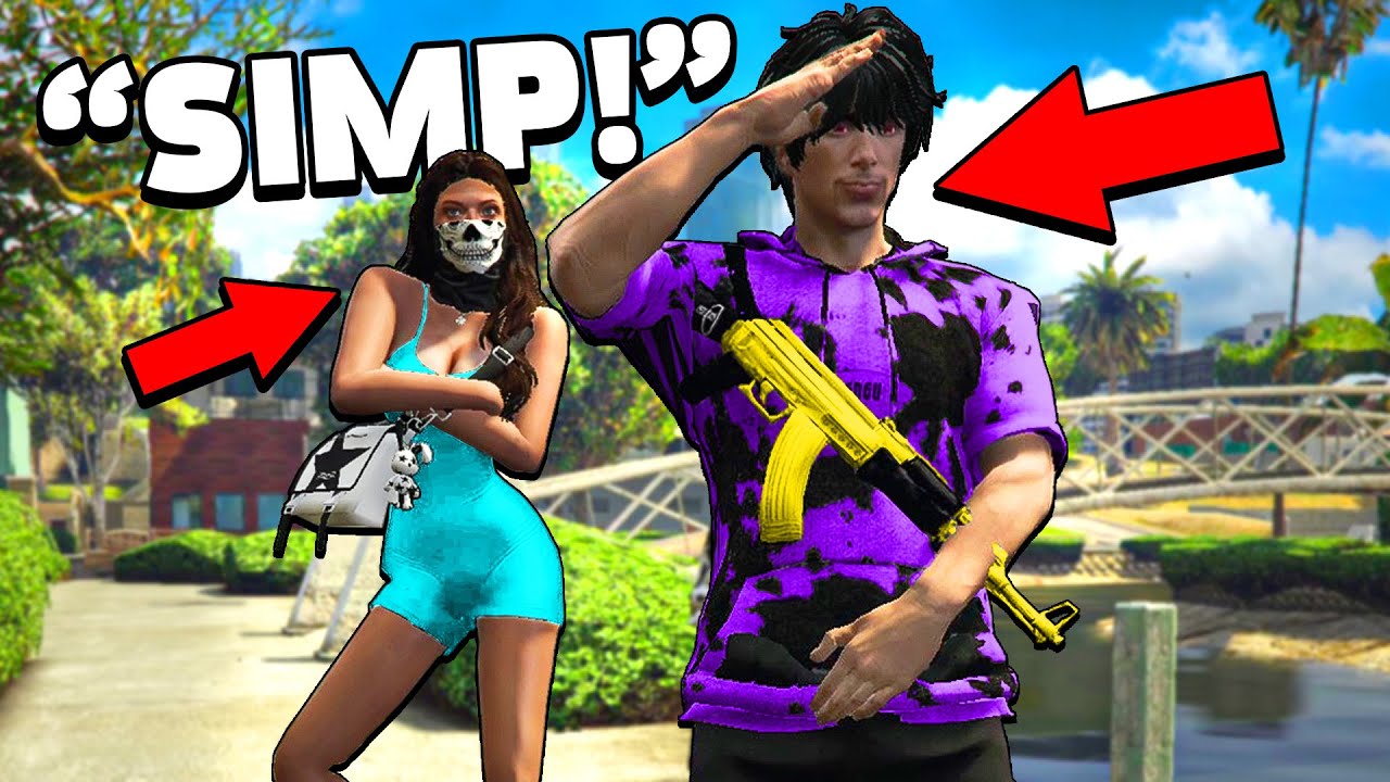 Pressing INTERNET SIMPS in front of GIRLS! (GTA RP)