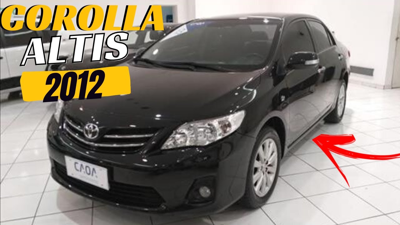 Toyota Corolla Altis 2012  Detalhes