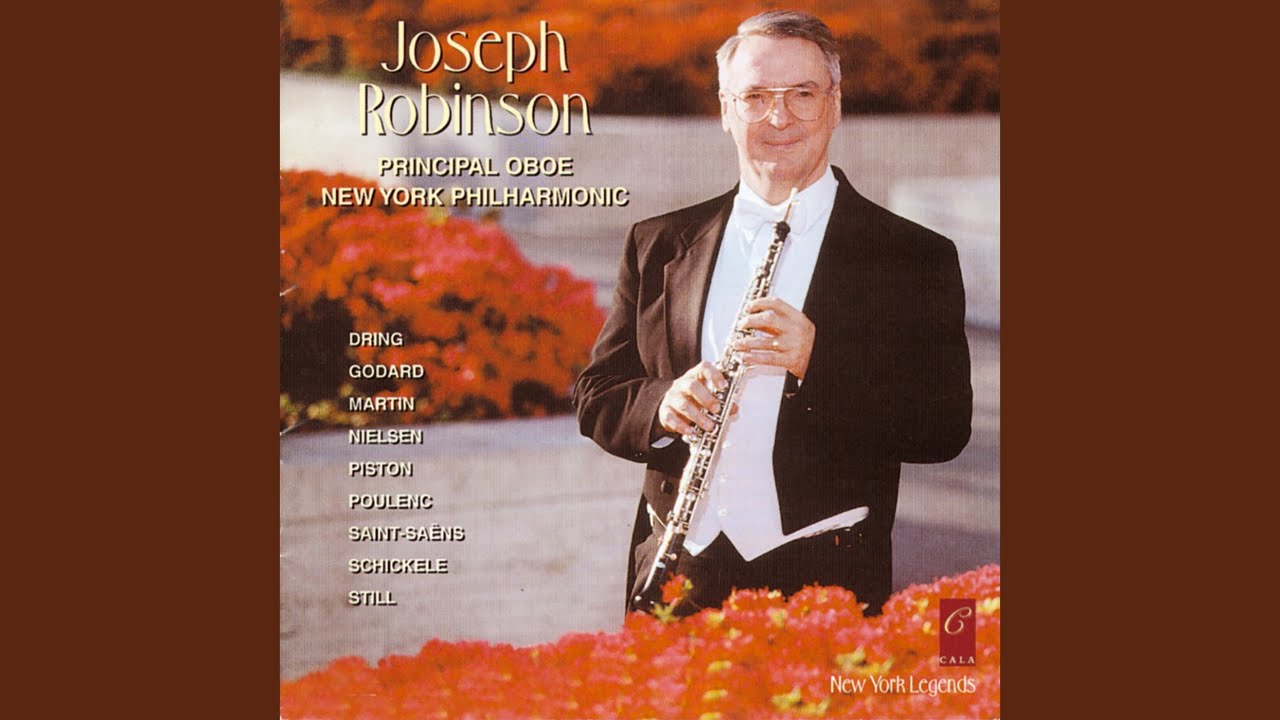 Sonata in D Major, Op. 166 for Oboe and Piano: I. Andantino-Poco allegro-Tempo I