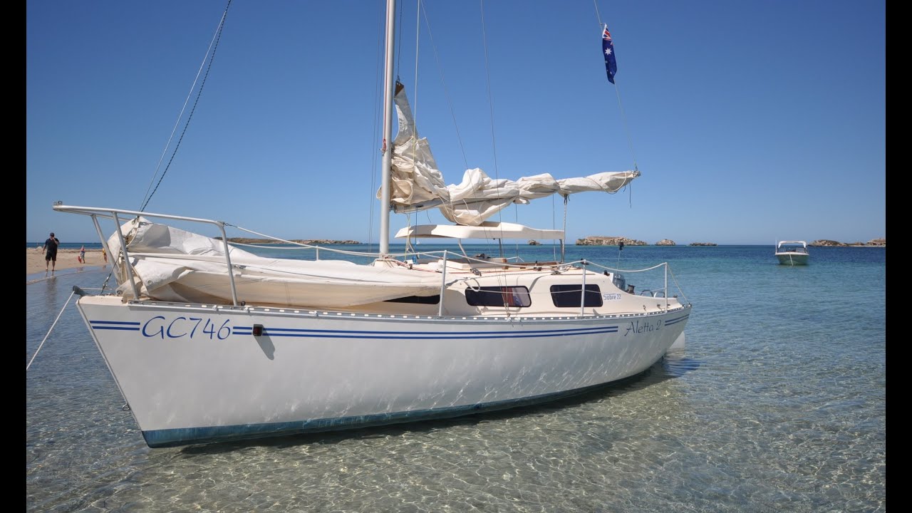Sailing a Sabre 22 Trailer Sailer to Shoalwater Bay, Perth, Western Australia, January 2018. Pt  II.