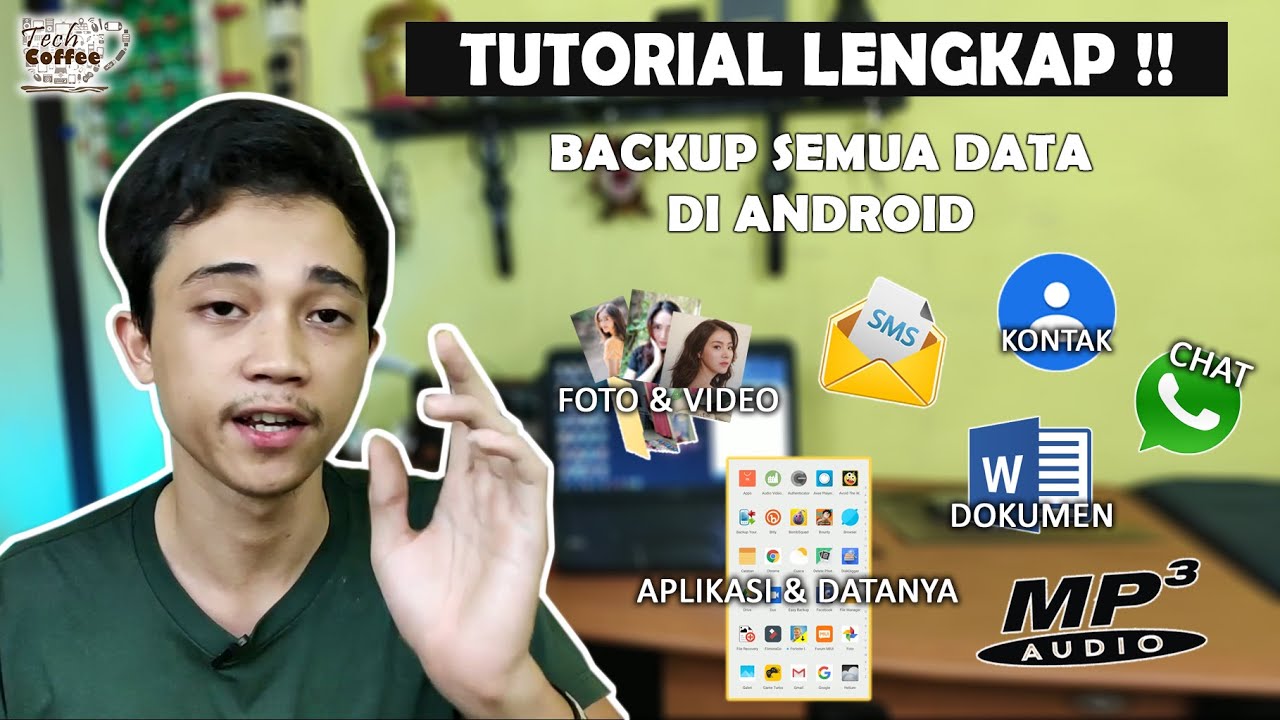 Cara Backup SMS, KONTAK, CHAT, FOTO, LAGU, APLIKASI dan SEMUA DATA2 di Android