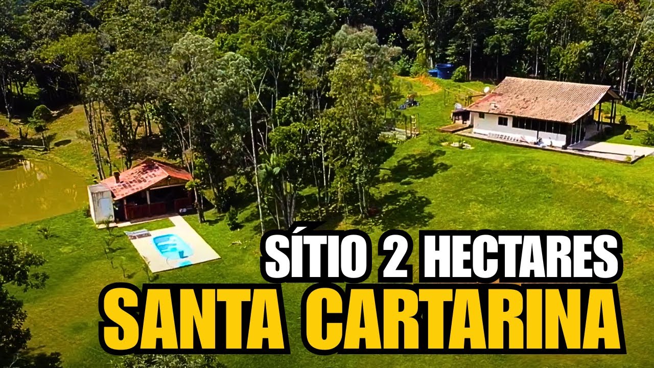 LINDA CHÁCARA 2 HECTARES EM SÃO PEDRO DE ALCÂNTARA - SC