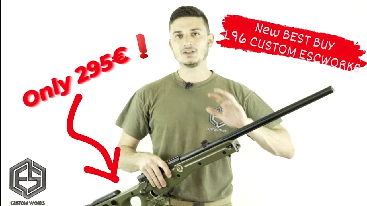 [REVIEW] New Plug and Play sniper rifle L96 custom by ESCWorks BEST BUY?!?