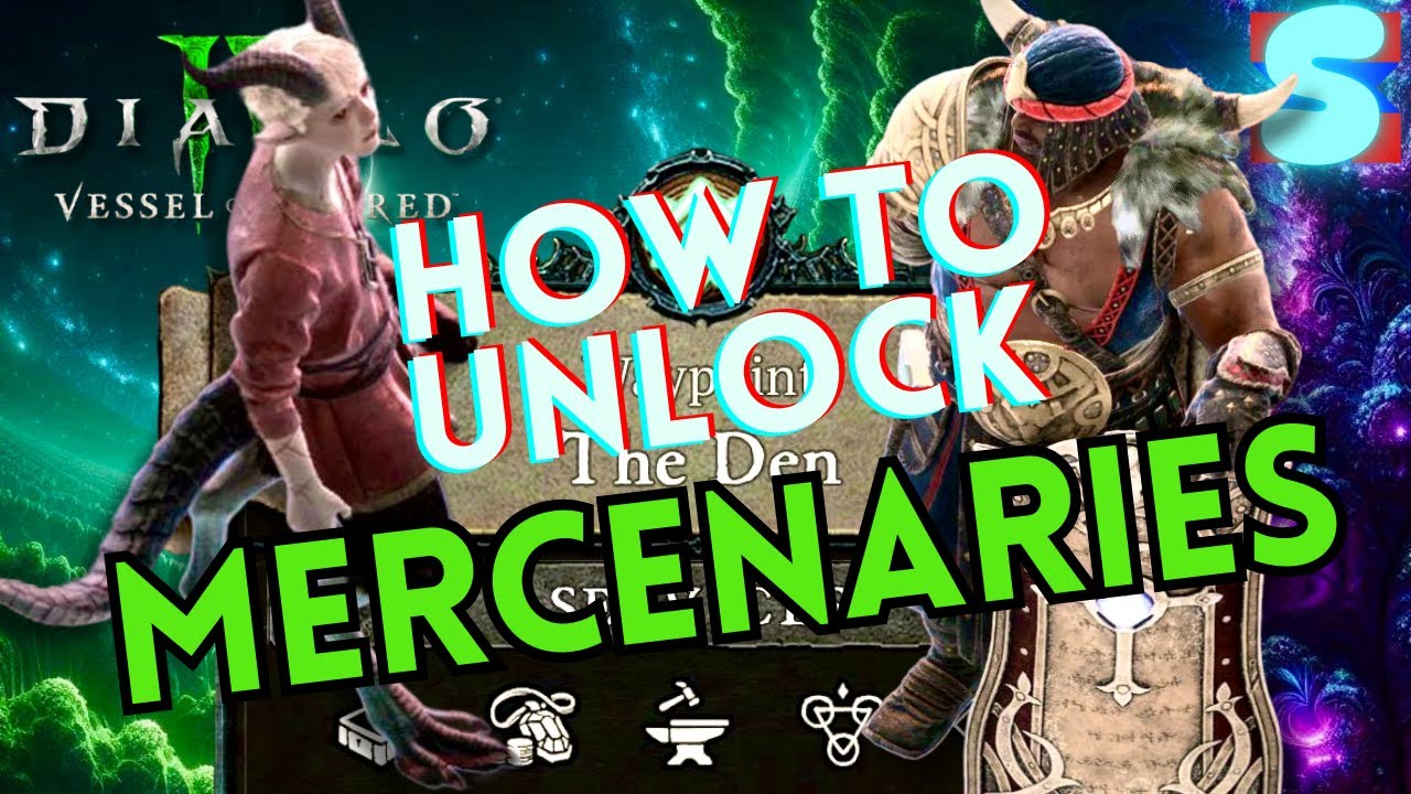 How to Unlock Mercenaries in Diablo 4 Vessel of Hatred
