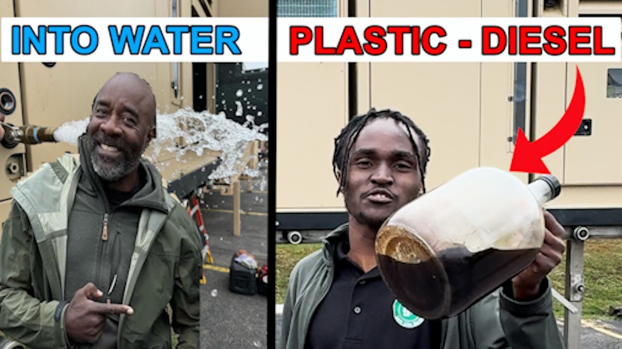 Turning Plastic into Water! With Moses West @MosesWestFoundation