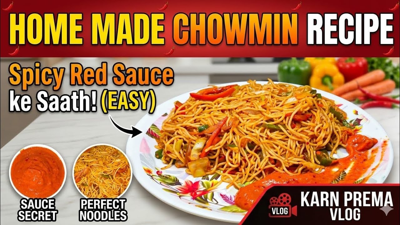 Chaumin ko recipe 🤤😁