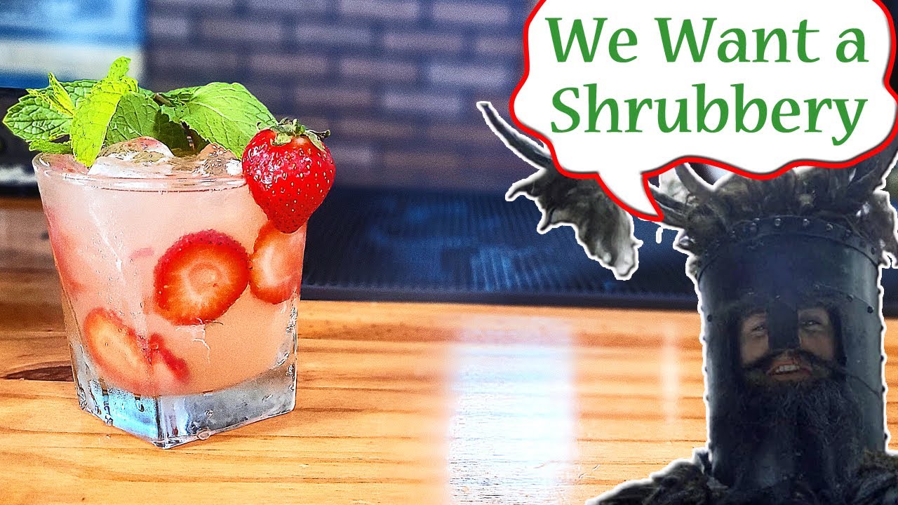 Knights Who Say 'Nee' Shrubbery Cocktail