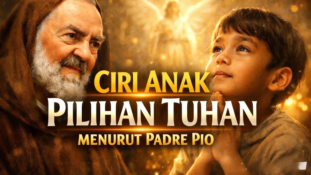 PADRE PIO: 5 TANDA ANAK ANDA ADALAH PILIHAN TUHAN (JANGAN ABAIKAN!)