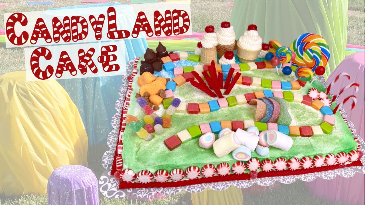 How To Make A Candyland Cake
