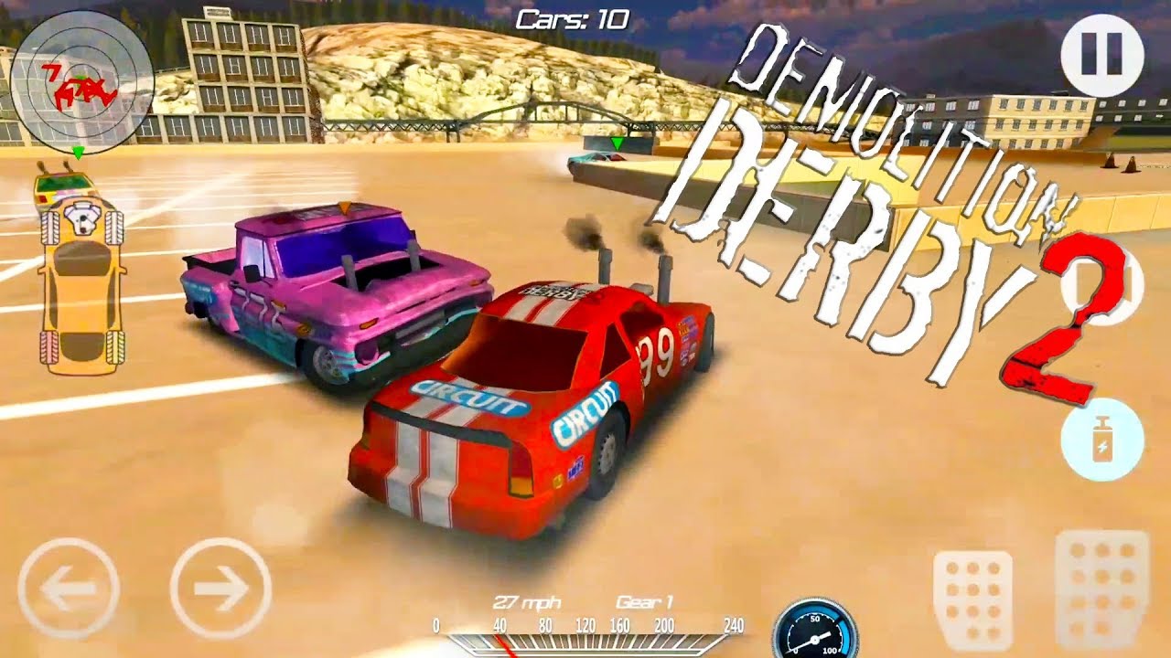 Demolition Derby 2 Banger Racing - Parking Deck Demolition | Best Android Gameplay HD  | Droidnation