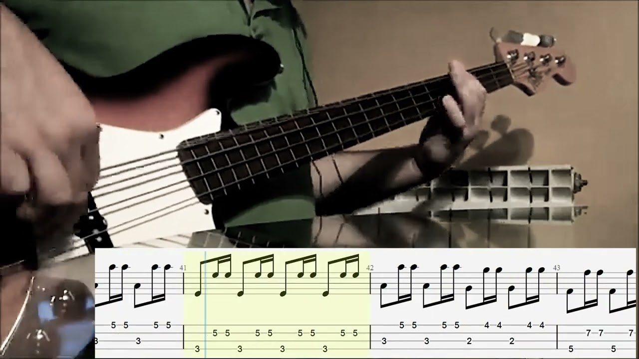Pet Shop Boys  -  Always on My Mind Bass Cover with TAB