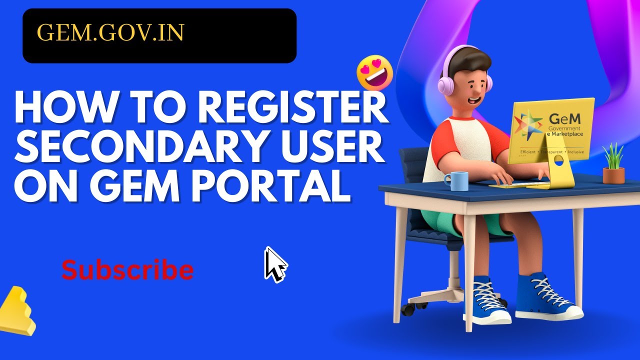 GEM Registration Secondary User | #gemregistration