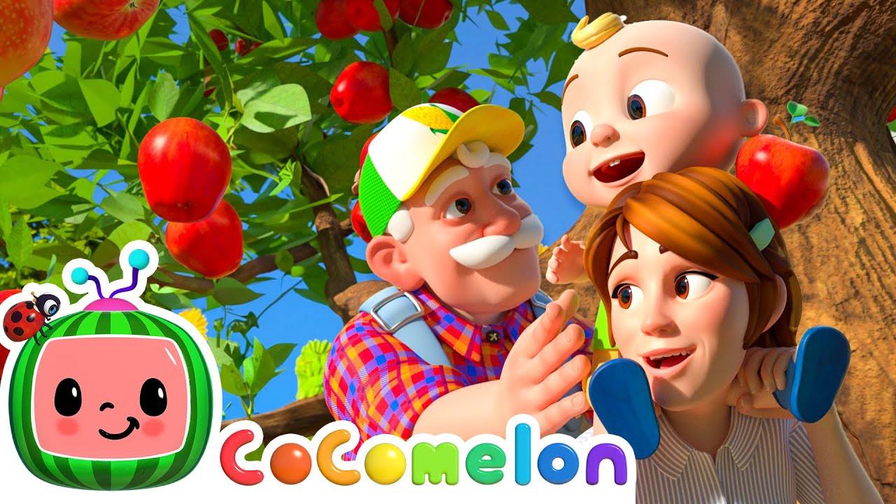 Counting Apples At Gandpa's Farm🍎| CoComelon Kids Songs & Nursery Rhymes