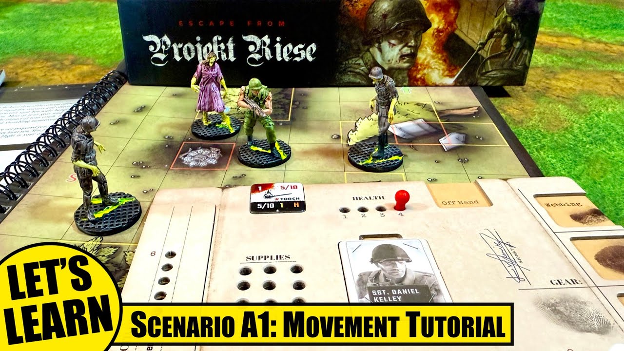 ESCAPE FROM PROJEKT RIESE. Одиночное прохождение — сценарий A1. Учебное пособие: жёсткая посадка....