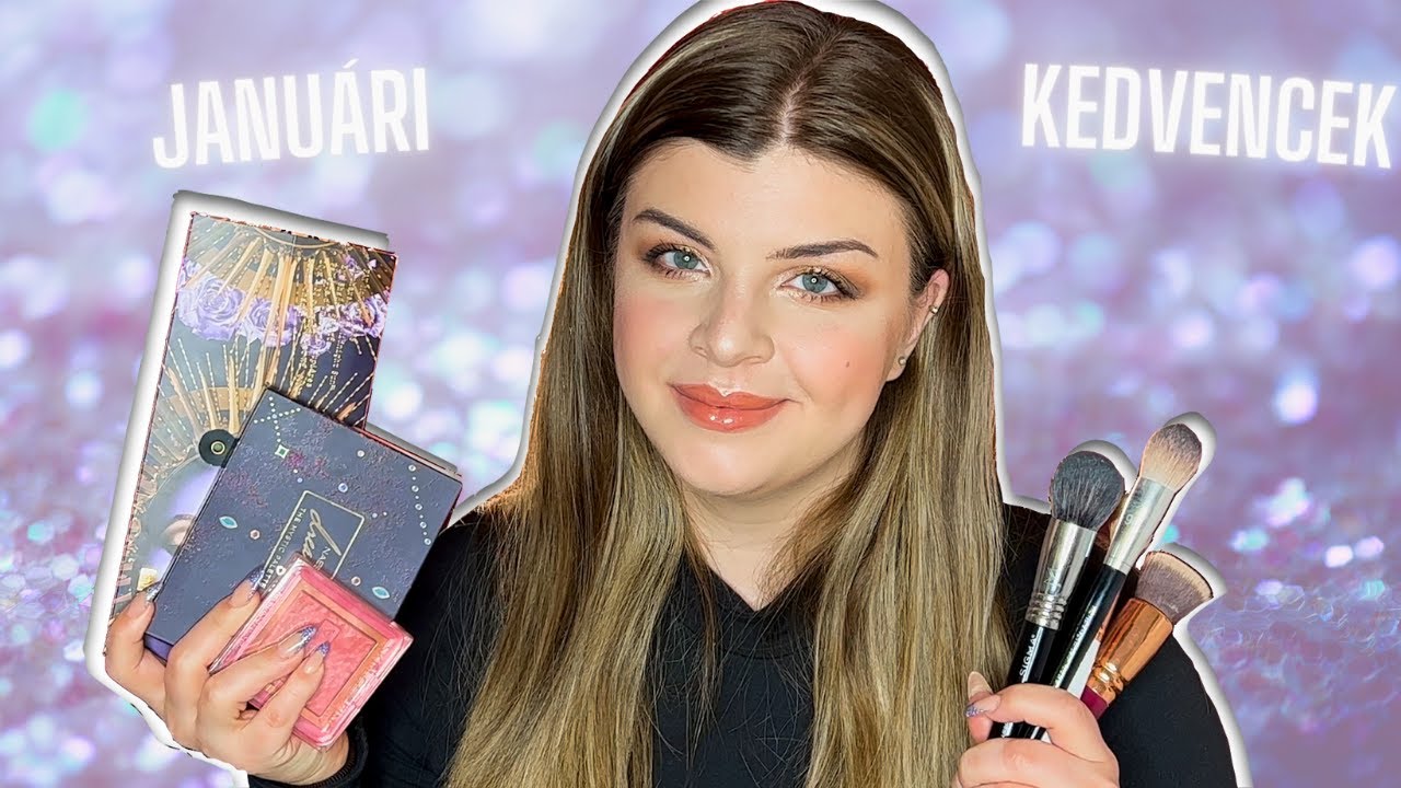 JANUÁRI BEAUTY KEDVENCEK ÉS CSALÓDÁSOK | Pat Mcgtrath, Nabla, paletták, ecsetek | Fejes Réka