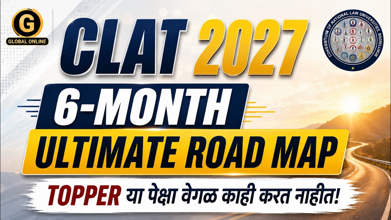 CLAT 2027 Preparation Strategy | Crack CLAT in 180 Days