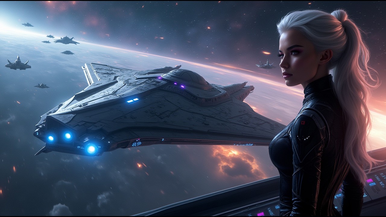 Left for Dead in Space—Until a Human Warship Emerged from the Shadows | HFY Sci-Fi Story